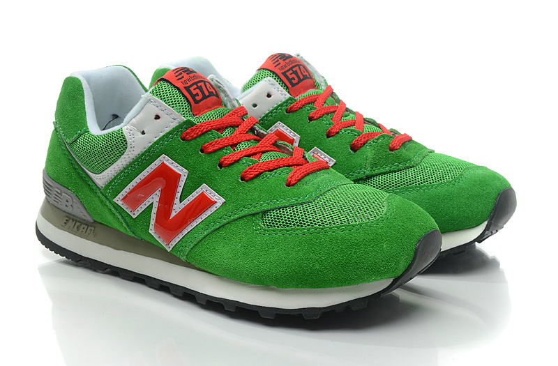 Chaussure New Balance 574 Vert Pas Cher Pour Femme